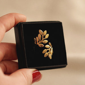 Olive Leaf Ring