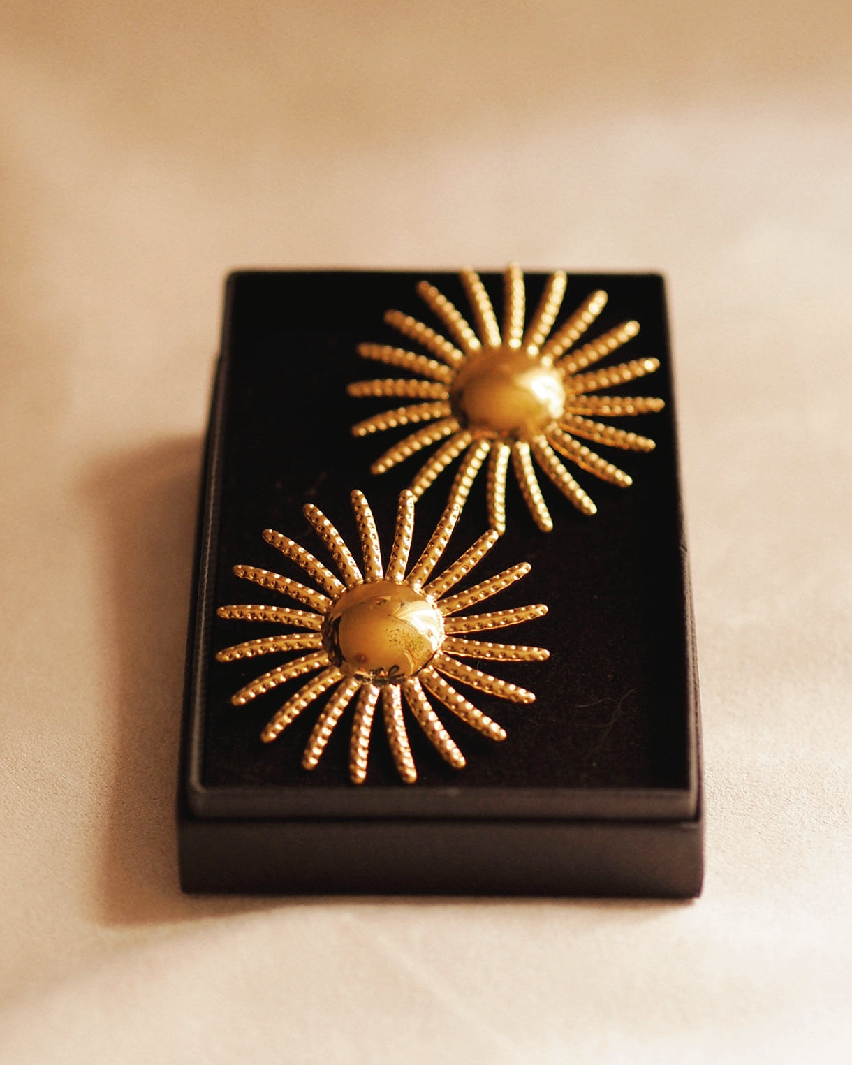 Estelle Sunflower Earrings