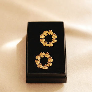 Fleur Crown of Flowers Earrings