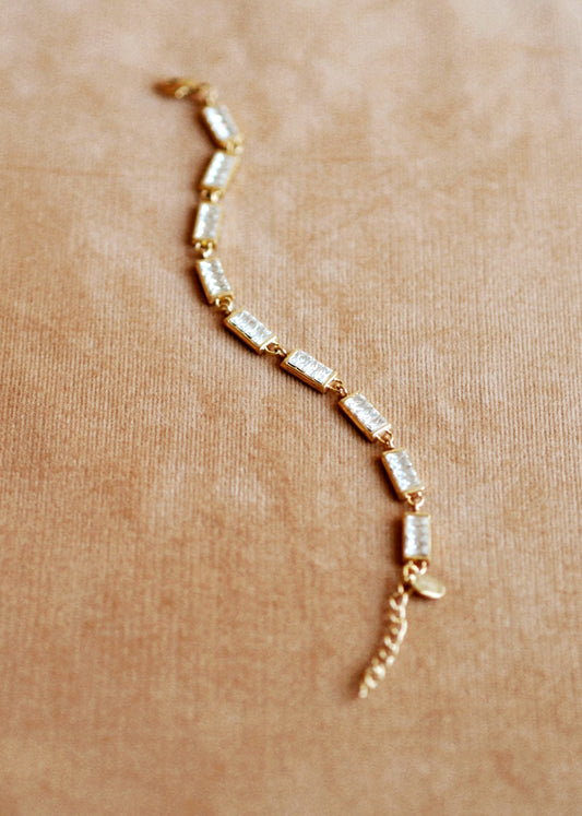 Golden Era Glass Bracelet