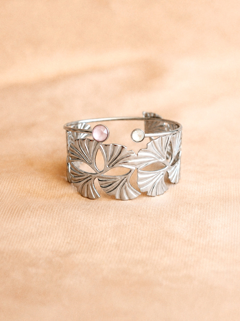 Julie Adjustable Bangle with Swarovski Stones