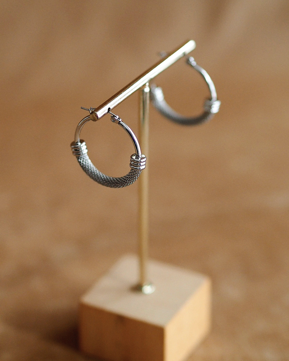Mona Earrings in Silver
