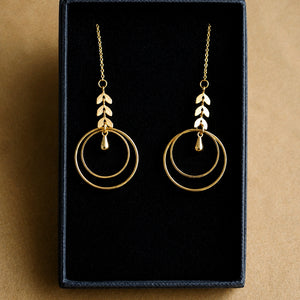 New Summer 25 in Gold / Signature Chain Earrings