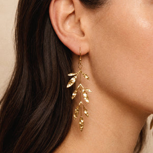 Olivia Earrings in Gold (Petite)