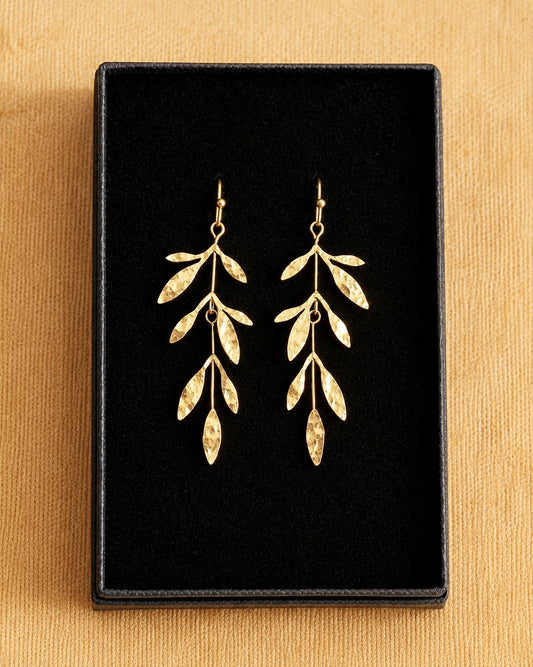 Olivia Earrings in Gold (Petite)