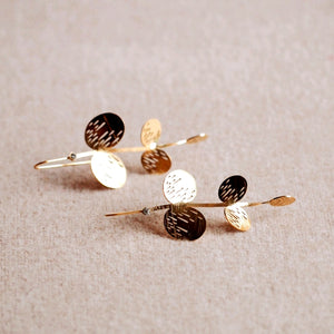 Melisande Gold Flower Earrings