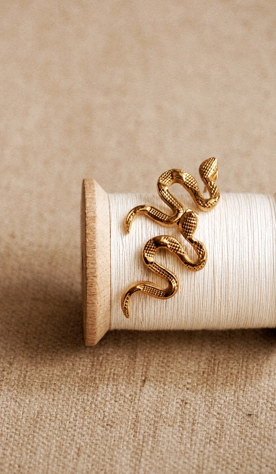 "Dance" Snake Earrings