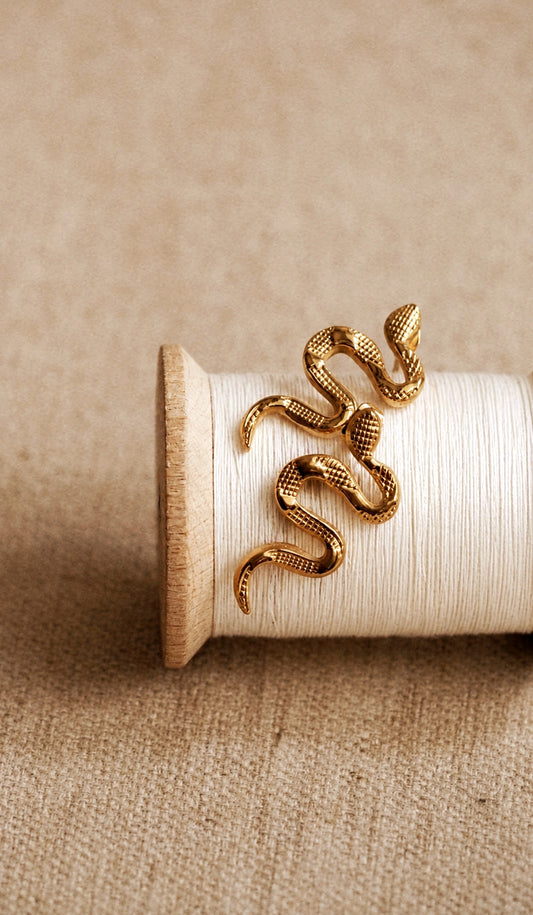 "Dance" Snake Earrings