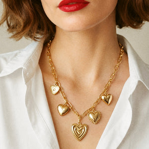 Maja Multiple Heart Necklace