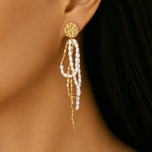Unique Mona Pearl Earrings