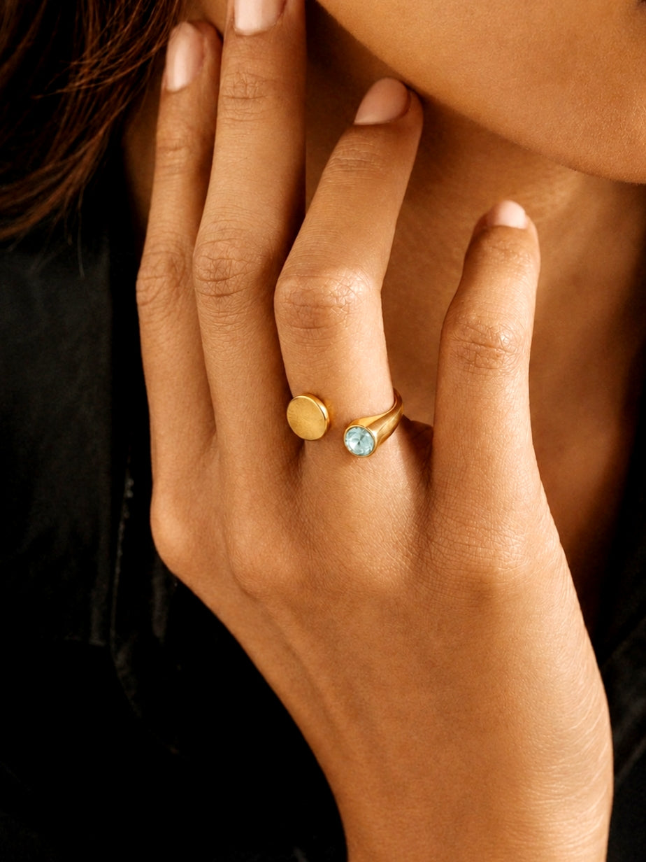 Danielle Lazur Swarovski Ring
