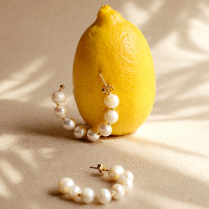 Magdalena Freshwater Pearl Earrings