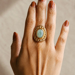 Amazonite Ring