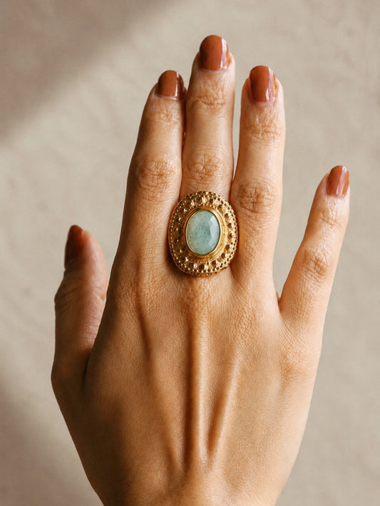 Amazonite Ring
