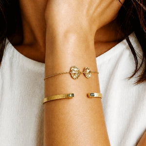 Alexandre Adjustable Bangle Gold