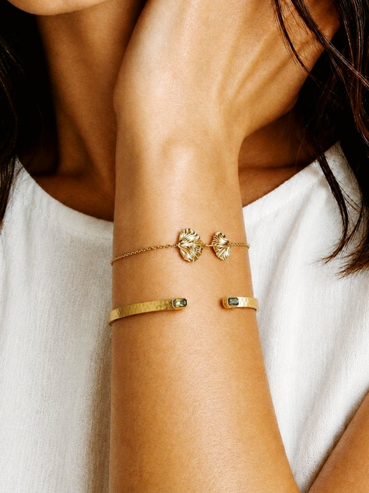 Alexandre Adjustable Bangle Gold