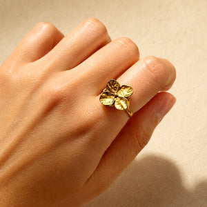 Flower Unique Spinner Ring