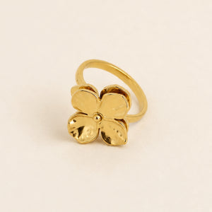 Flower Unique Spinner Ring