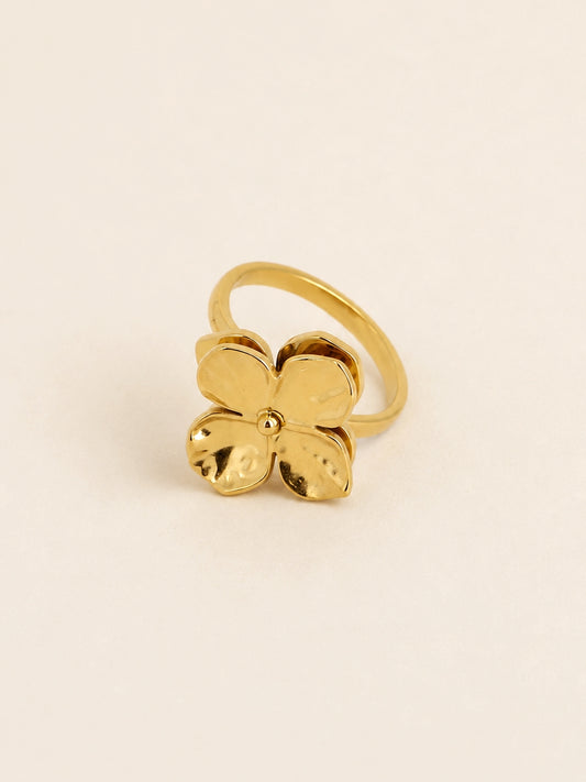 Flower Unique Spinner Ring