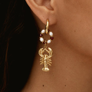Riviera Lobster Hoops