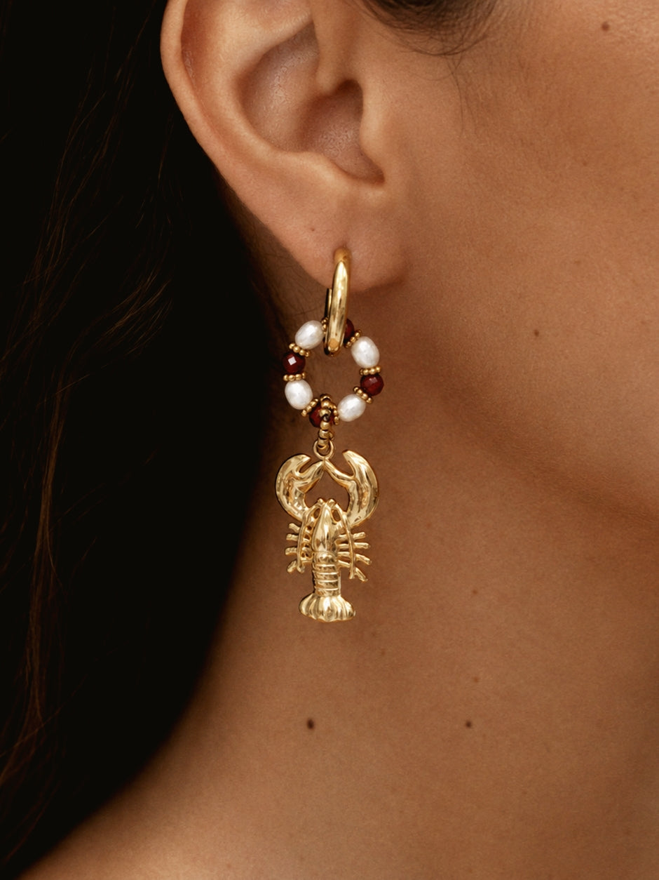Riviera Lobster Hoops