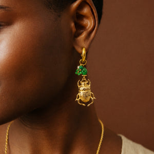 Unique Beetle Earrings