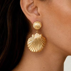 Statement Shell Earrings