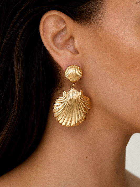 Statement Shell Earrings
