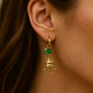 Unique Beetle Earrings
