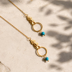 Signature Chain Earrings N°25 in Gold
