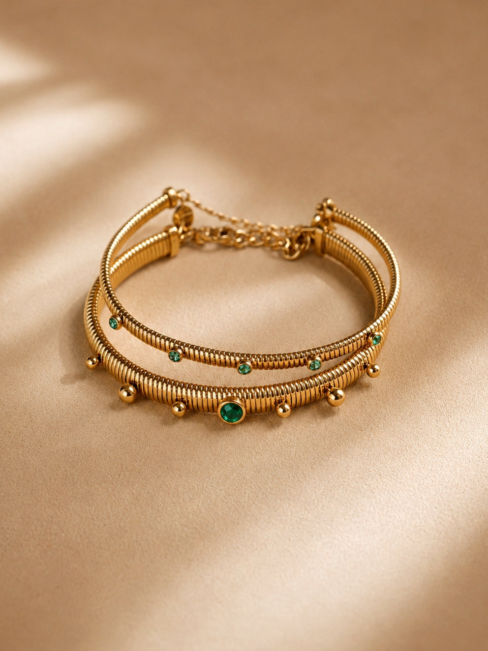 Unique Aldona Bracelet in Green