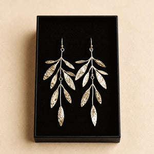 Olivia Earrings in Silver (Grande)