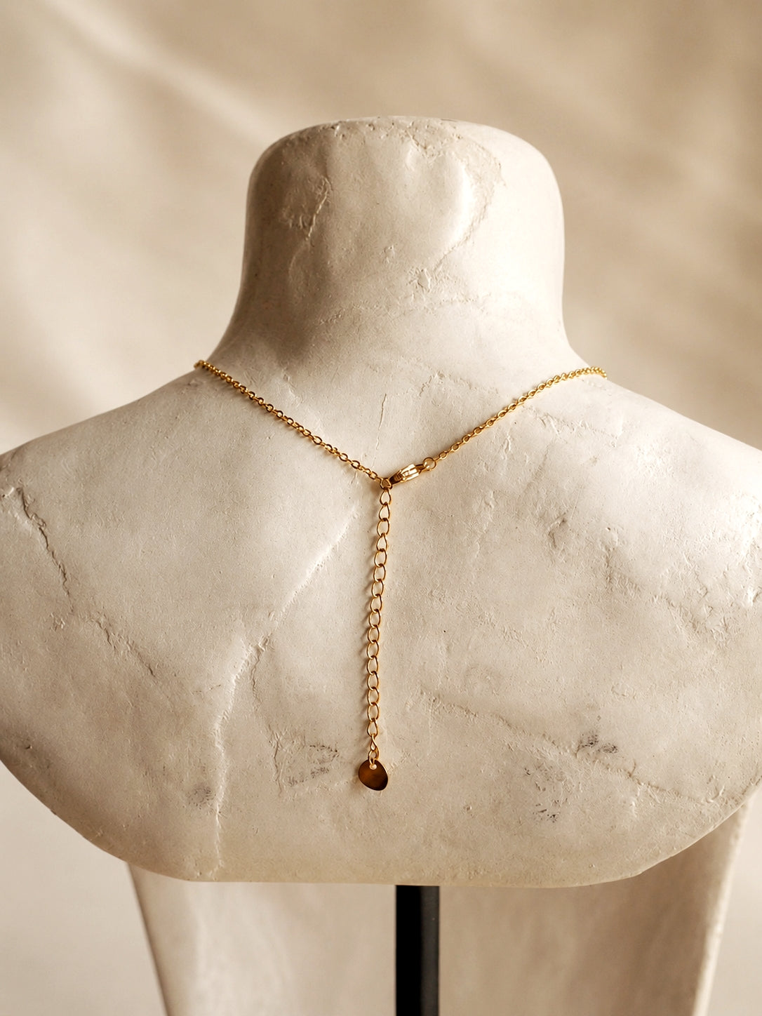 Compass Necklace Gold
