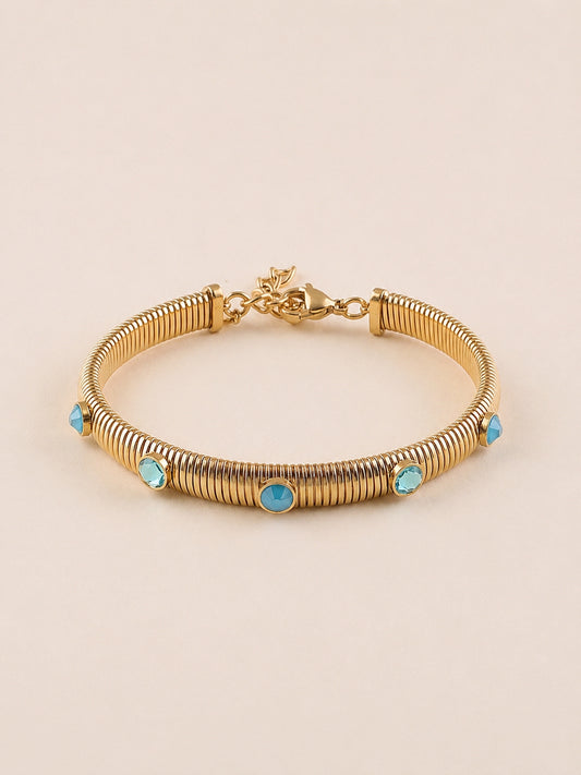 Blue Lagoon Swarovski Bracelet