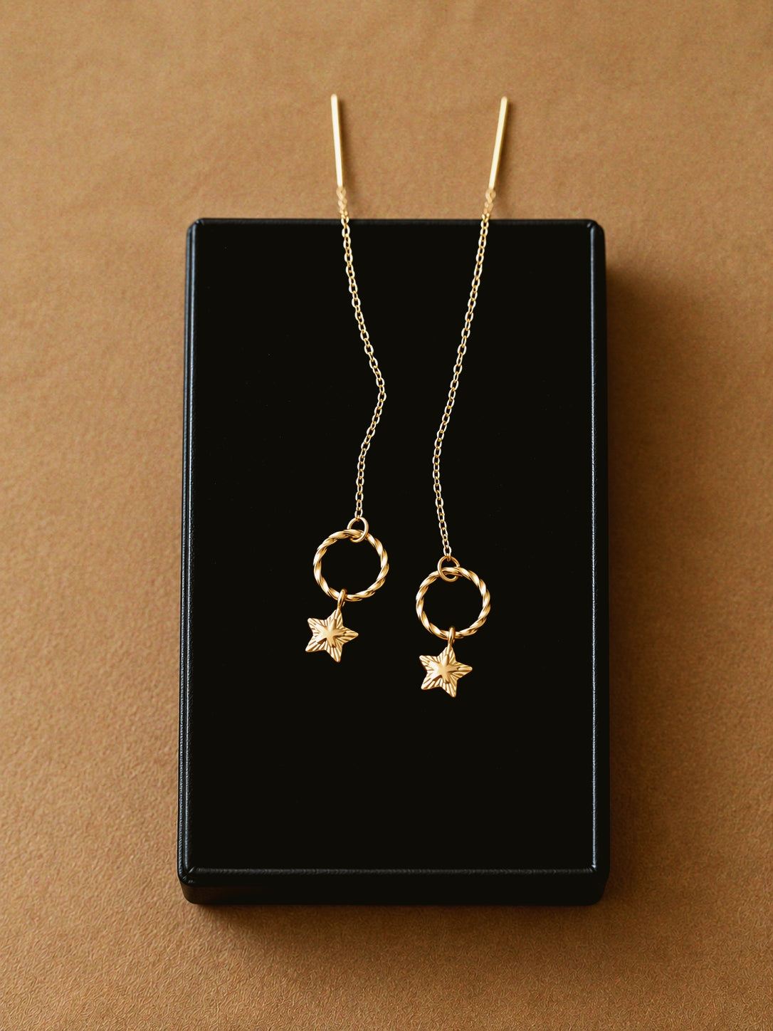 Andrea Atlas Signature Chain Earrings N°54 in Gold