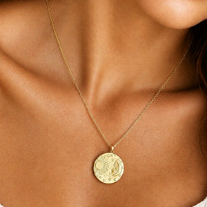 Sparkle Coin Necklace