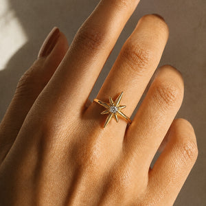 Dream Star Ring in Gold