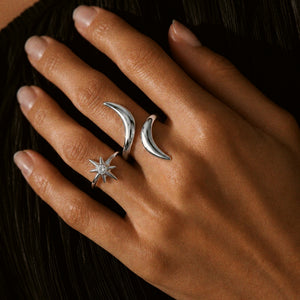 Moon Waltz Ring In Silver Limited Gift