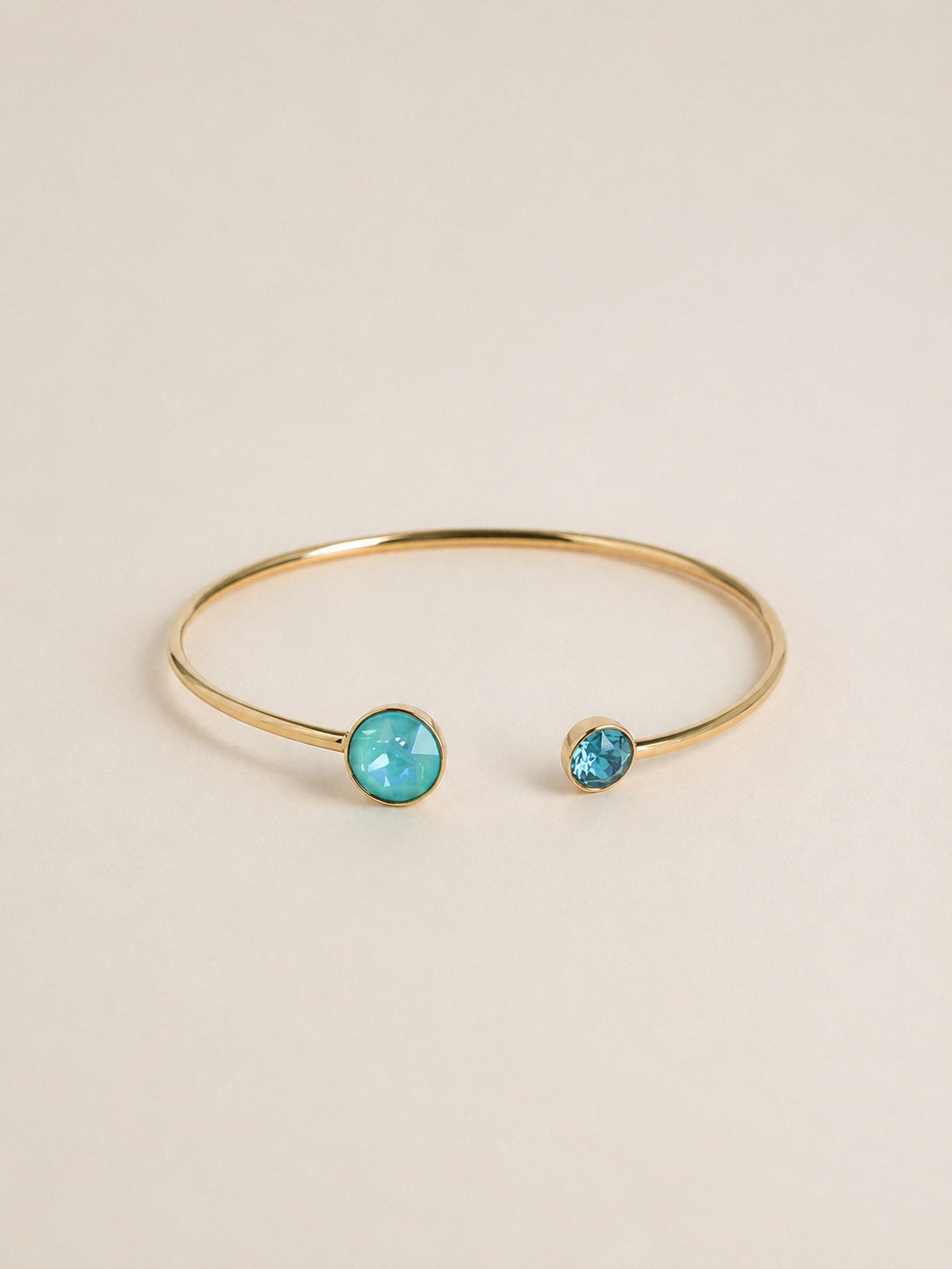 Tropical Waters Swarovski Open Bangle