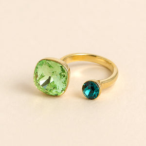 Irena Ring / 2 Swarovski Stones