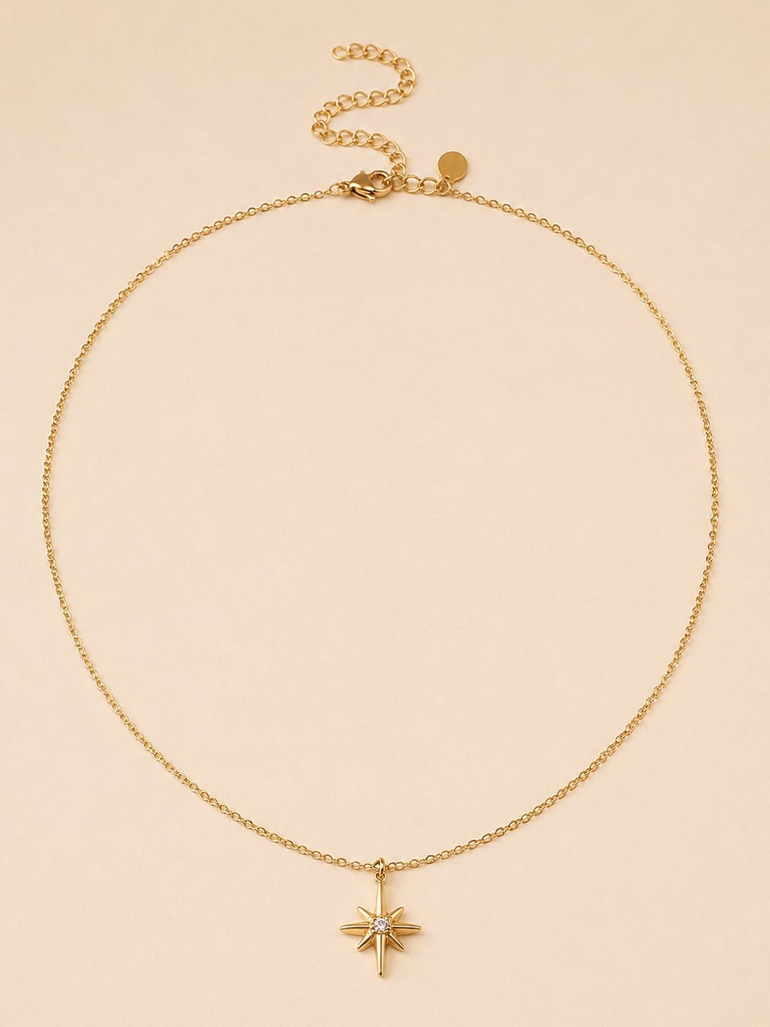 NorthStar Necklace in Gold