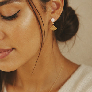 Golden Era Pearl Earrings