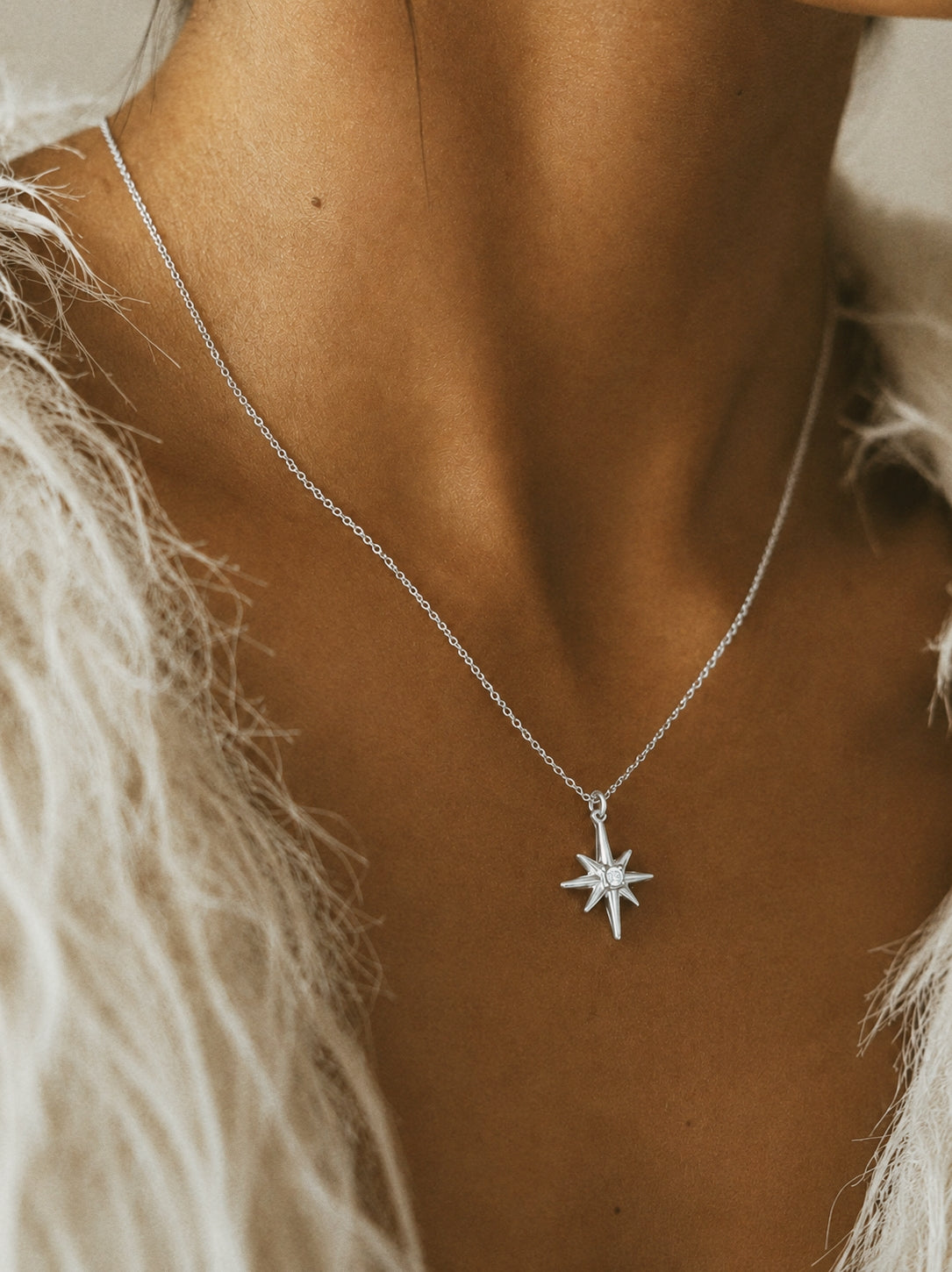 NorthStar Necklace in Silver