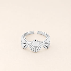 Golden Era Ring in Silver