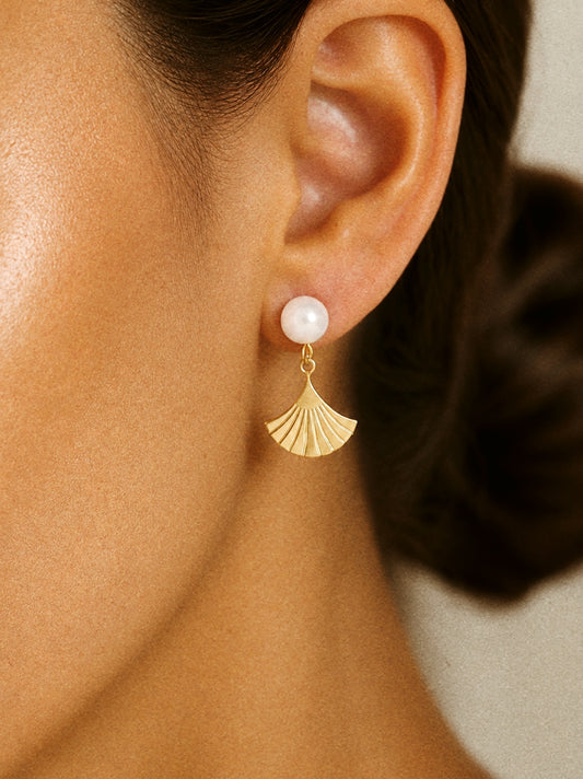 Golden Era Pearl Earrings