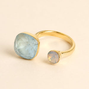 Lucie Azurée Swarovski Ring