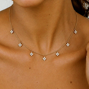 Monica Necklace in White