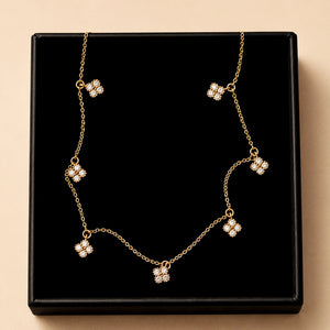 Monica Necklace in White