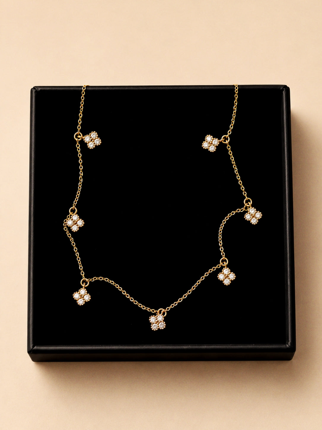 Monica Necklace in White
