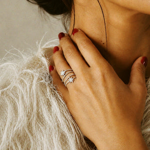 Helena Two Star Ring